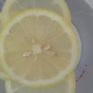 冷凍レモンで簡単⭐レモン水